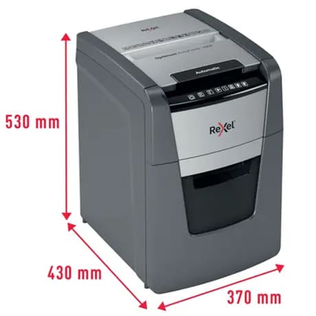 Destructora automática de corte en partículas Rexel Optimum AutoFeed 100X