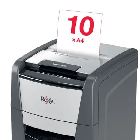 Destructora automática de corte en partículas Rexel Optimum AutoFeed 225X 1