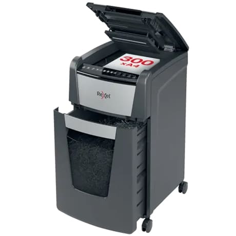 Destructora automática de corte en partículas Rexel Optimum AutoFeed 300X 1