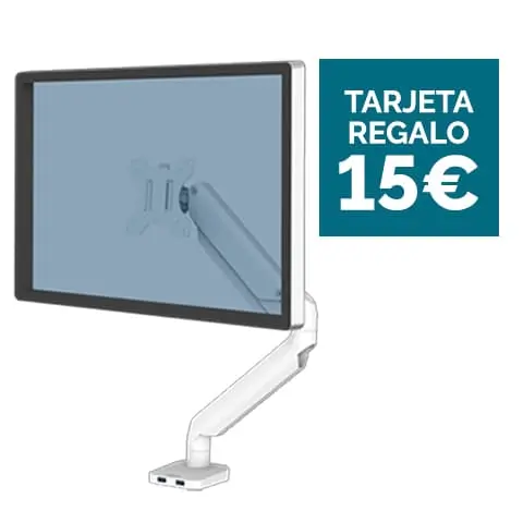 Brazo para Monitor Individual Platinum Series Blanco