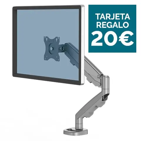 Brazo para Monitor Individual Eppa Plata