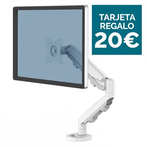 Brazo para Monitor Individual Eppa Blanco
