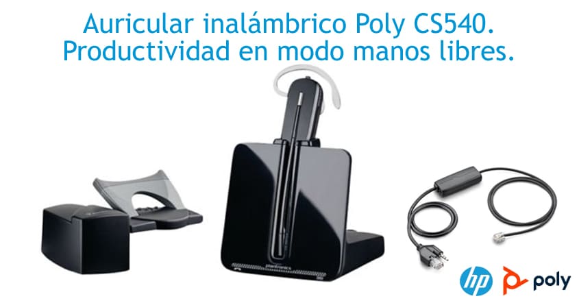 Auricular inalámbrico Poly CS540