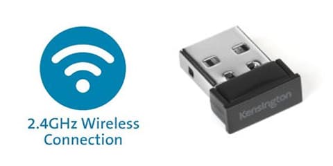 Conjunto de ratón y teclado inalámbricos de perfil bajo Pro Fit conector wiireless