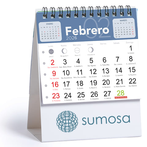 Calendario sobremesa Ener