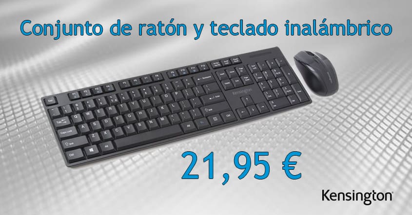Conjunto de ratón y teclado inalámbrico