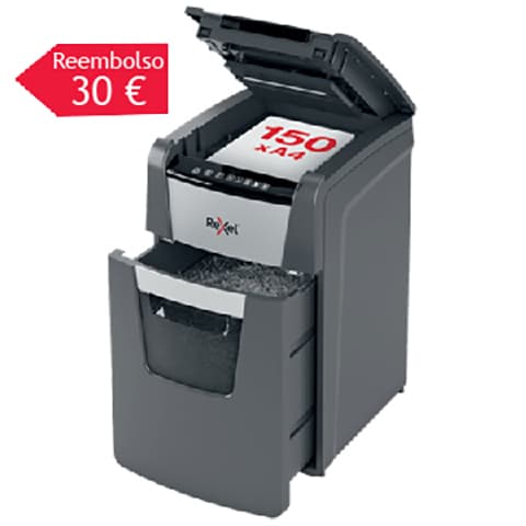 Destructora automática Rexel Optimum AutoFeed 150M de microcorte