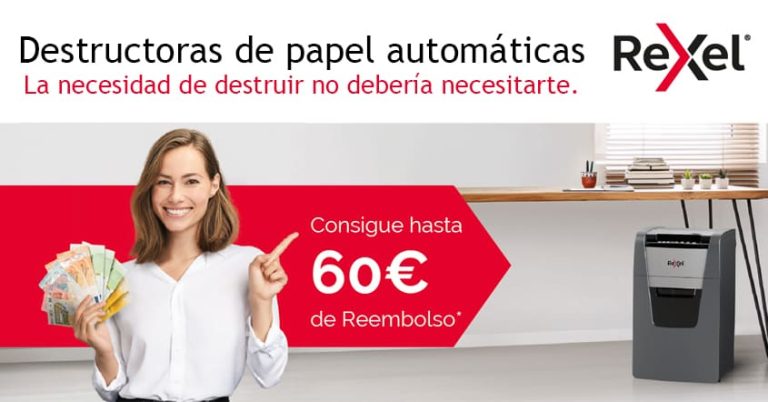 Destructoras de papel automáticas