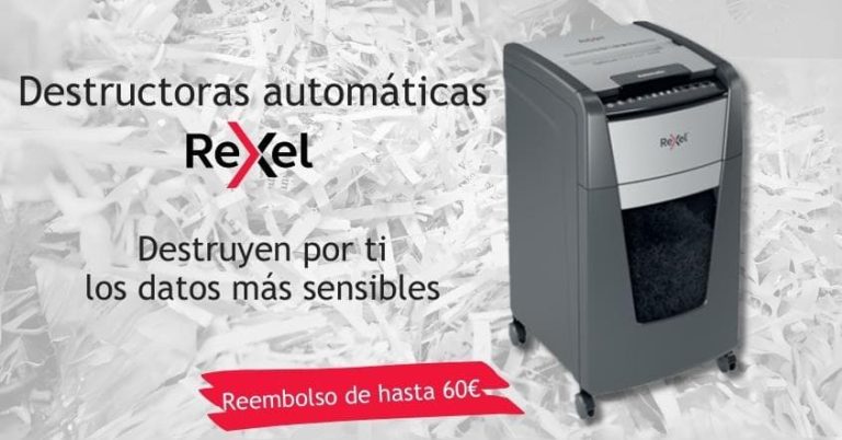 Destructoras de papel automáticas en oferta