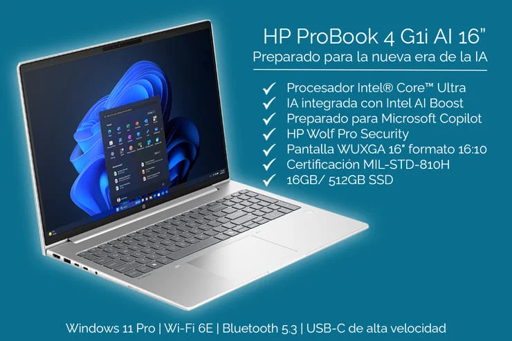 El portátil profesional preparado para la nueva era de la IA