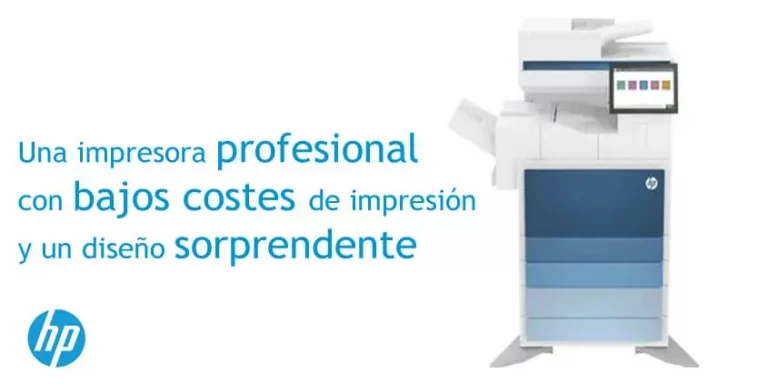 Impresora HP con bajos costes de impresión