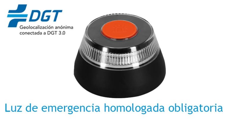 Luces de emergencia homologadas obligatorias para el coche