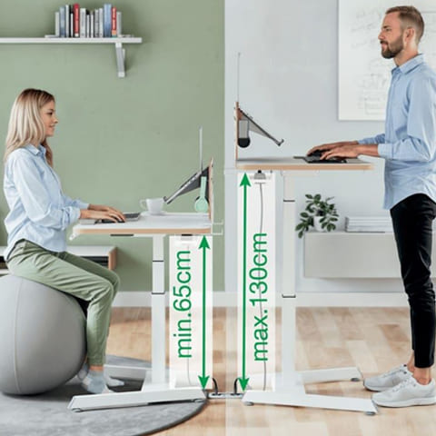 MESA ELEVABLE ELÉCTRICA COMPACTA LEITZ ERGO 2