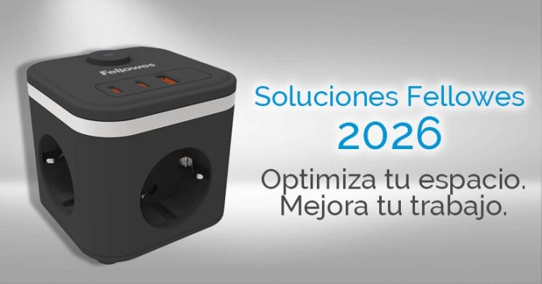 Nuevas soluciones Fellowes 2026 para mejorar tu puesto de trabajo