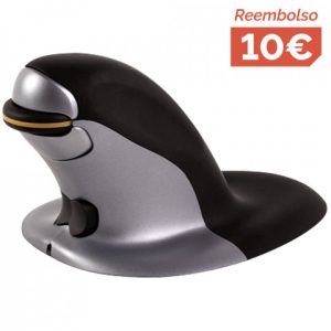 RATON ERGONOMICO VERTICAL AMBIDIESTRO INALÁMBRICO PENGUIN