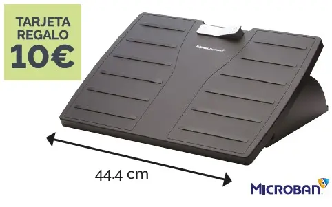Reposapiés con protección Microban Office Suites