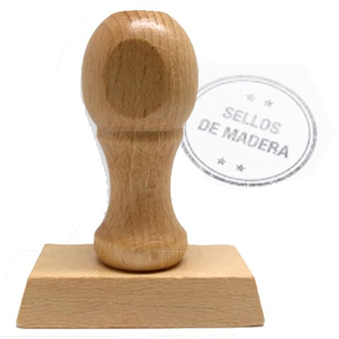sellos de madera para empresas