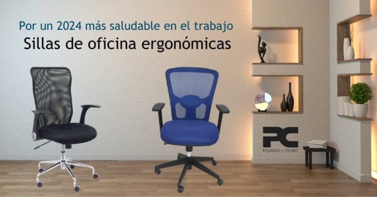 Sillas de oficina ergonómicas con diseño