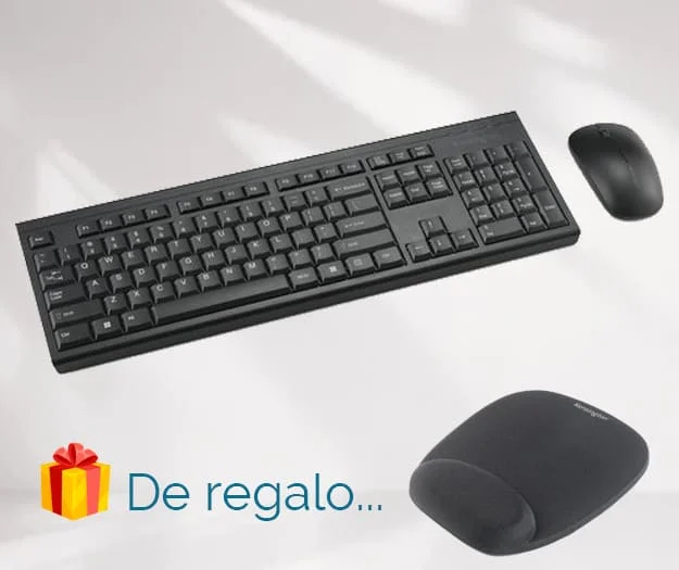 Teclado Kensington KM150 + alfombrilla con reposamuñecas