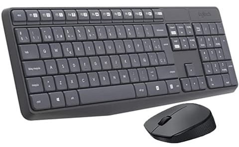 Teclado y Ratón Inalámbricos Logitech MK235