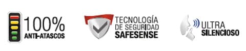 atascos safesense silencioso