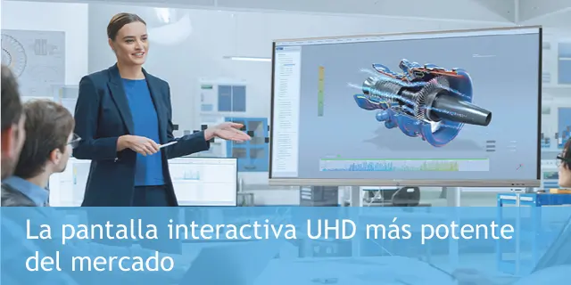 Pantallas interactivas para empresas