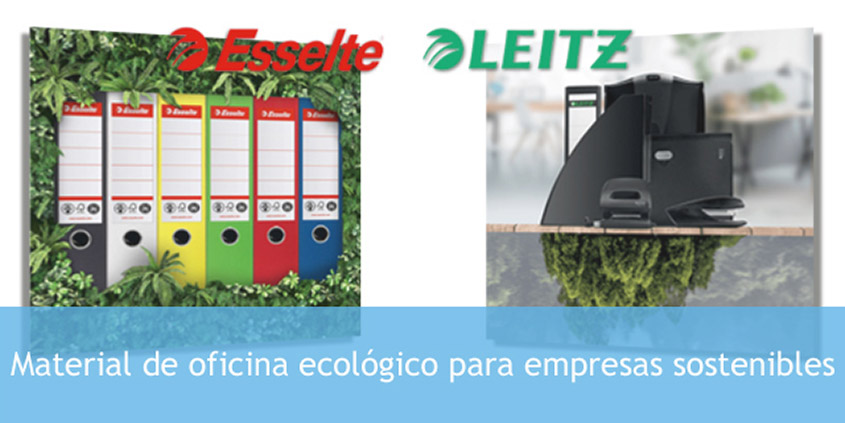 Material de oficina ecológico para empresas sostenibles
