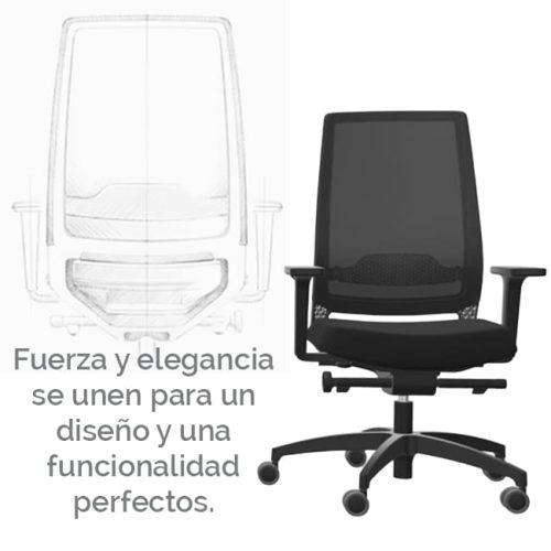 La silla de oficina que combina fuerza y elegancia 2