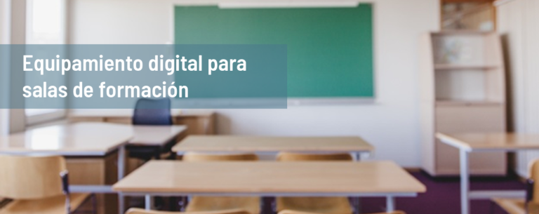 Oferta de proyector y pizarra digital para salas de formación