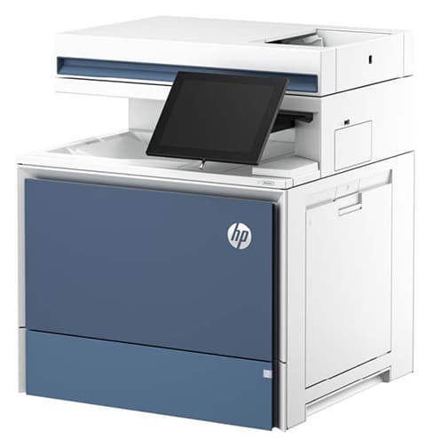 hp color laserjet enterprise mfp x58045dn lateral