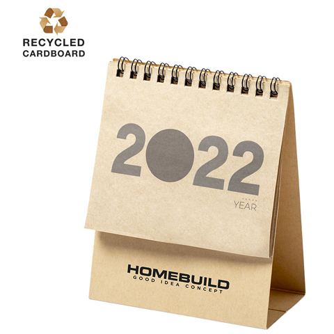 calendario de mesa reciclados
