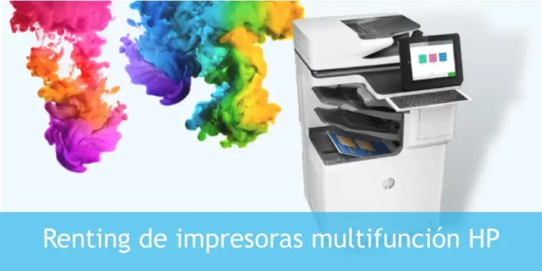 renting impresoras hp multifunción