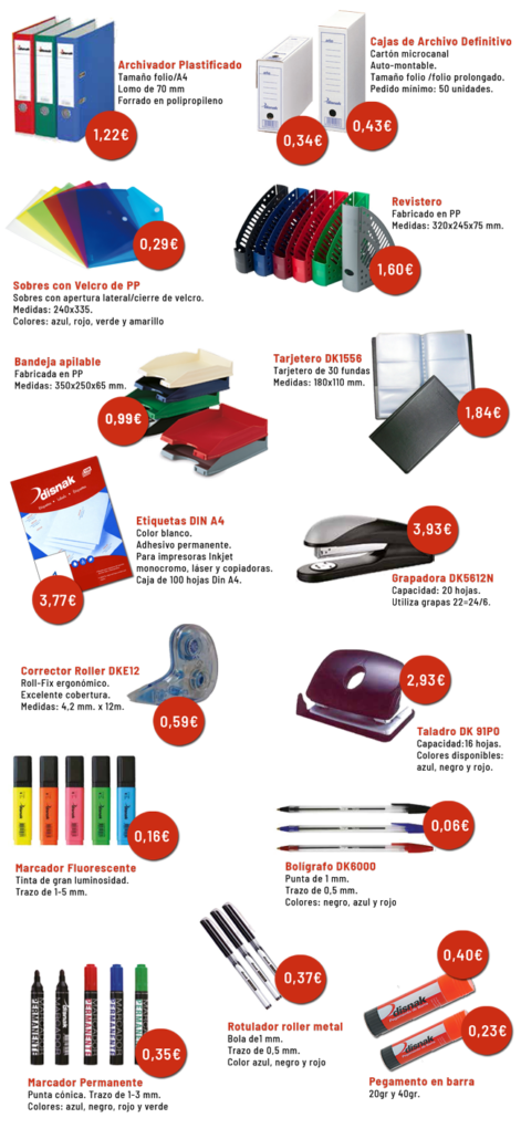 Oferta de productos Disnak para el día de San Valentín