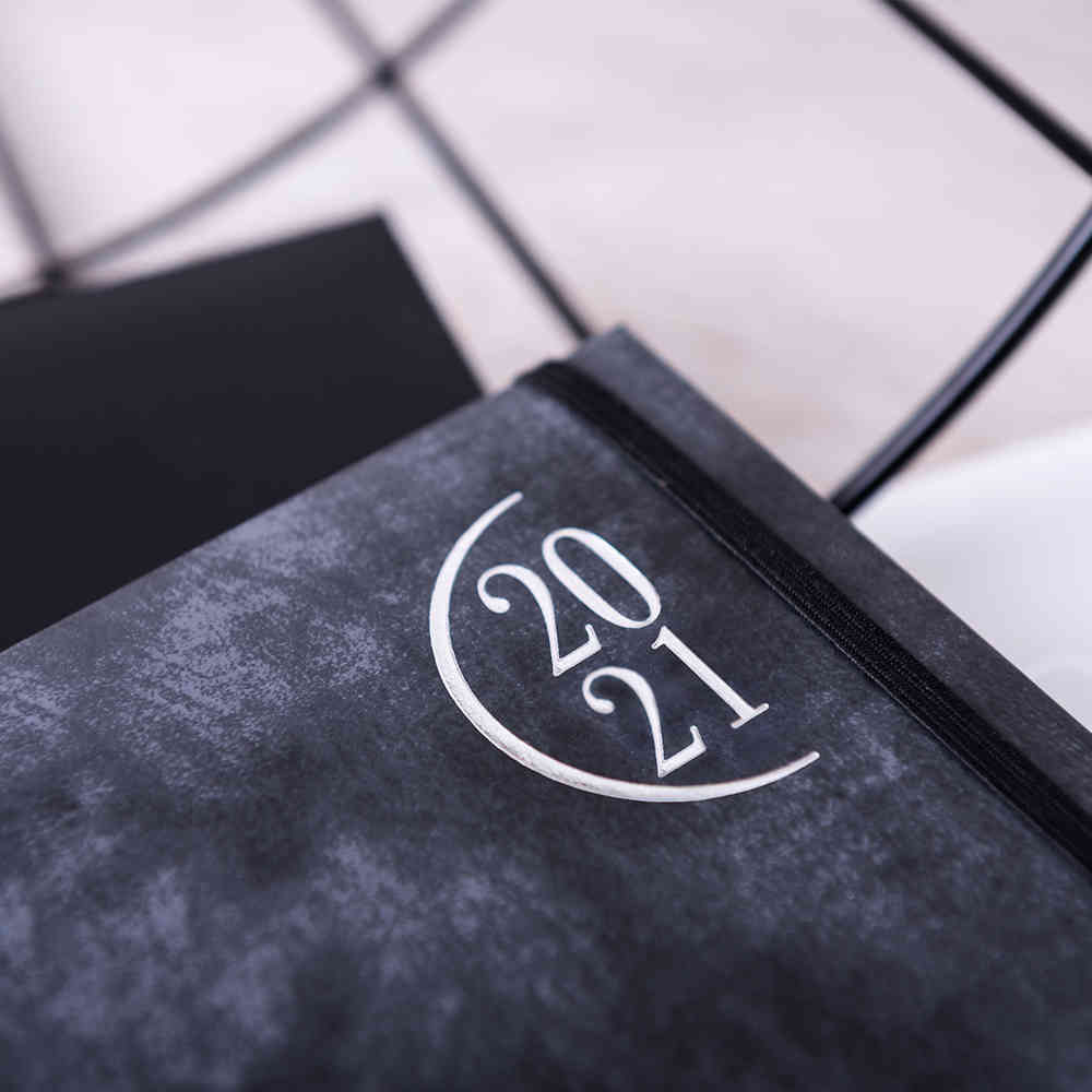 detalle 2021 de agenda personalizable