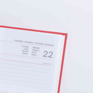 interior 2021 de agenda personalizable
