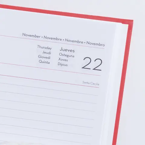 Agenda libro para 2022